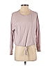 MWL by Madewell Pink Long Sleeve T-Shirt Size XS - photo 1