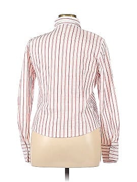 Nicol Caramel - Maternity Long Sleeve Button-Down Shirt (view 2)