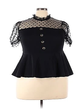 Shein Short Sleeve Blouse (view 1)