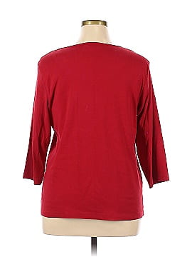 Karen Scott Long Sleeve Top (view 2)