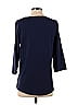 Belle By Kim Gravel Polka Dots Navy Blue 3/4 Sleeve T-Shirt Size XS - photo 2