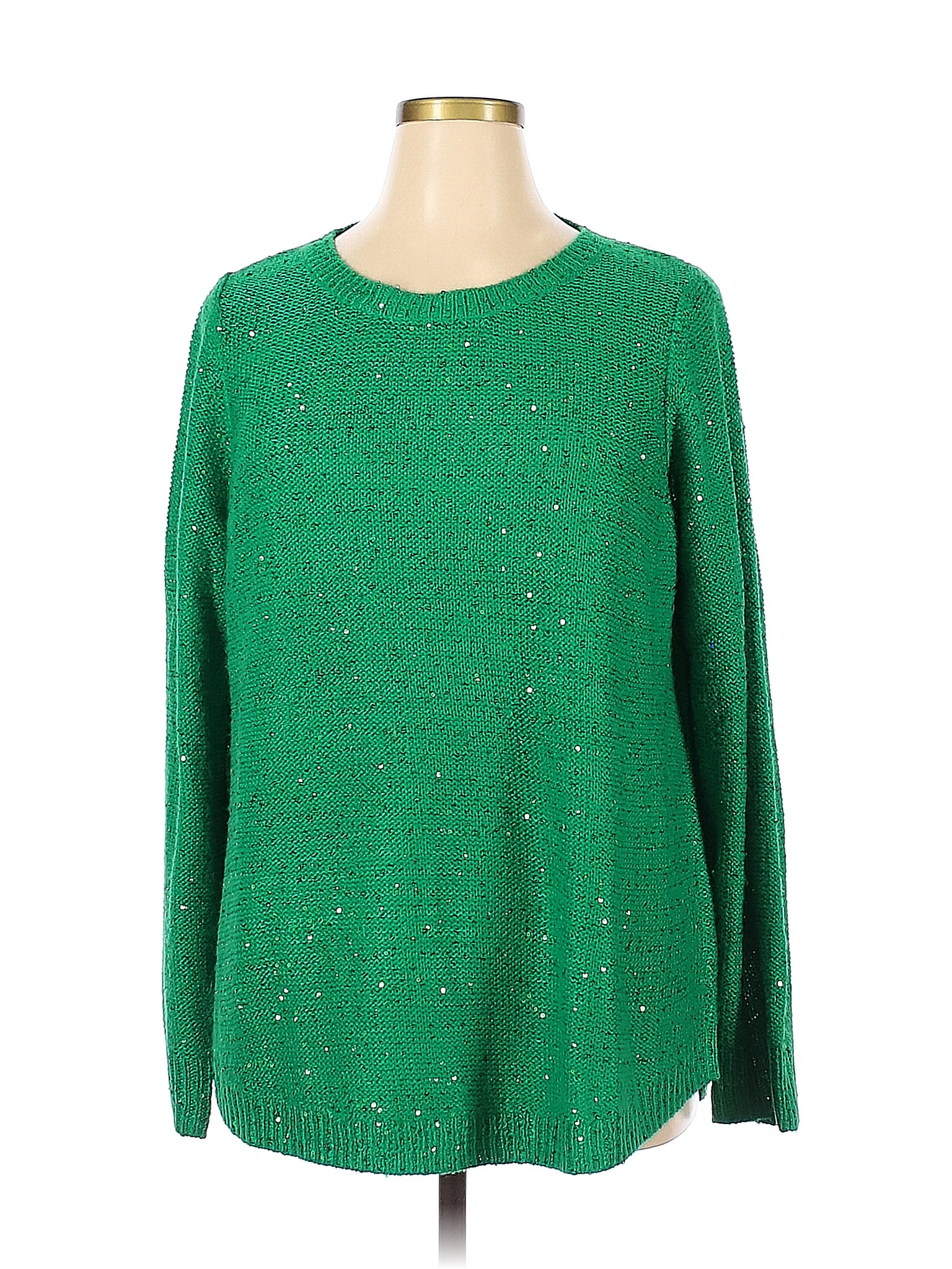 Rafaella Green Pullover Sweater Size 3X
