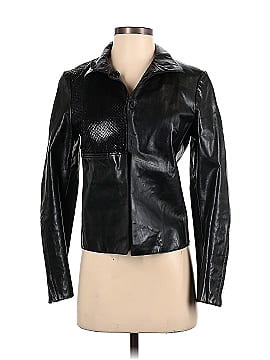 Costume National Leather Jacket (view 1)