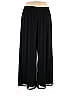 Connected Apparel 100% Polyester Solid Black Casual Pants Size 3X (Plus) - photo 1