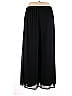 Connected Apparel 100% Polyester Solid Black Casual Pants Size 3X (Plus) - photo 2