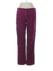 purple cords trousers