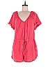 Universal Thread Solid Hearts Red Romper Size M - photo 1
