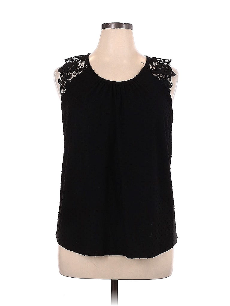 DR2 Black Sleeveless Blouse Size XL - 92% off | thredUP