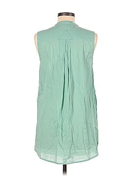 DKNY Jeans Sleeveless Button-Down Shirt (view 2)