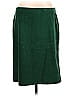Lands' End Solid Green Casual Skirt Size M - photo 1