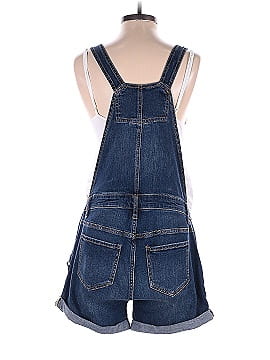 Indigo Blue Overall Shorts (view 2)