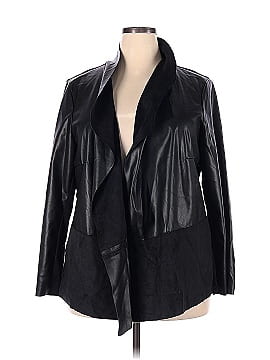 Alfani Faux Leather Jacket (view 1)