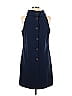 Sail to Sable Solid Navy Blue Cocktail Dress Size M - photo 2