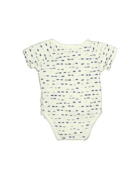 FIRSTS by petit lem Short Sleeve Onesie (view 2)