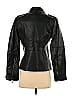 Kenneth Cole REACTION 100% Leather Solid Black Leather Jacket Size S - photo 2