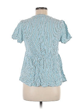 Isabel Maternity Short Sleeve Blouse (view 2)