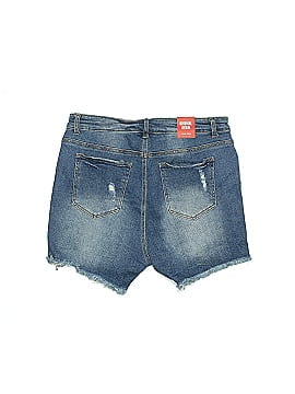 Wax Jean Denim Shorts (view 2)