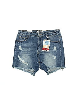 Wax Jean Denim Shorts (view 1)