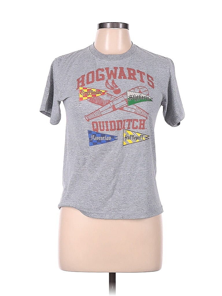 Harry Potter Graphic Gray Short Sleeve T-Shirt Size M - photo 1