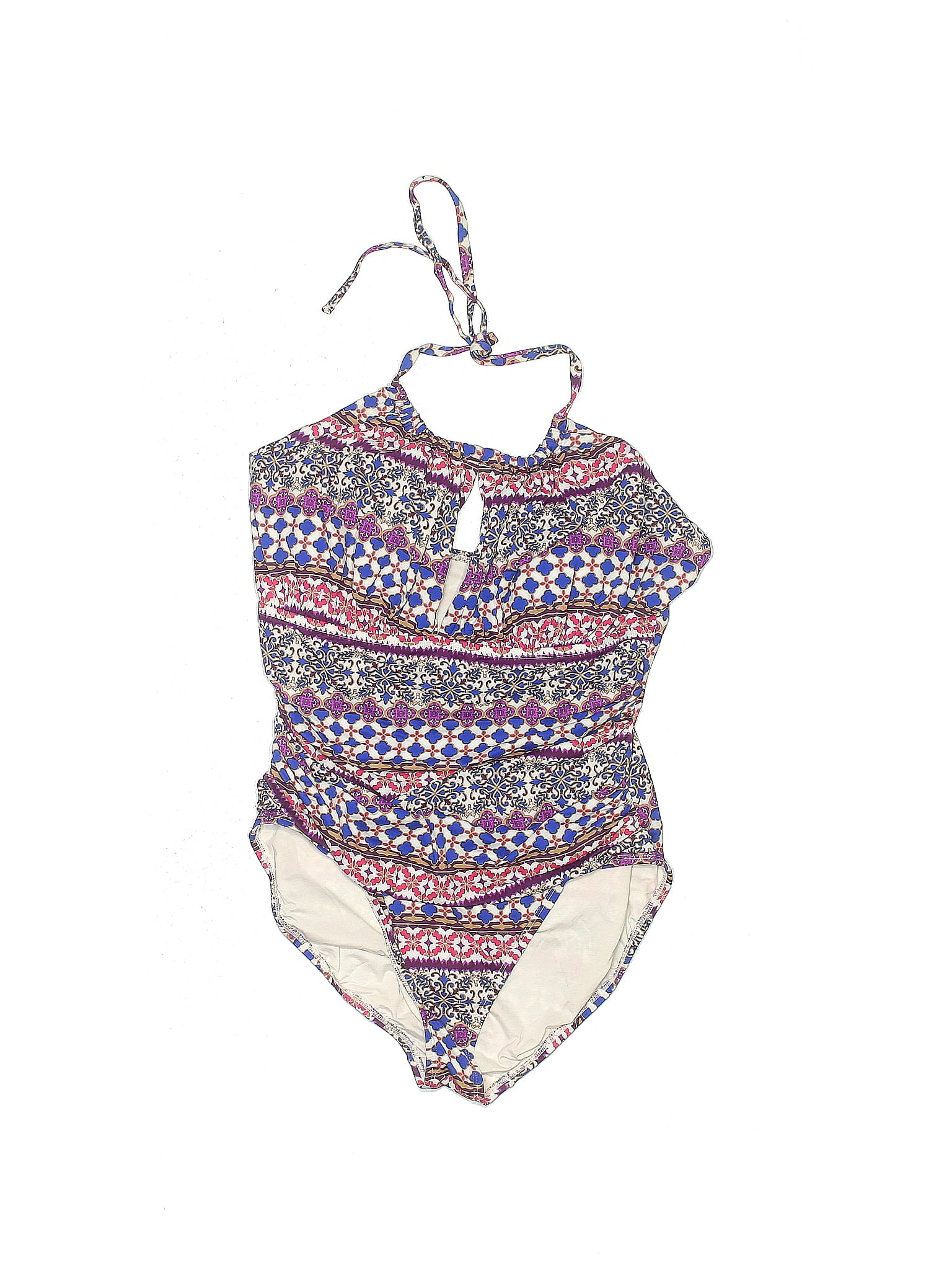 La Blanca Multi Color Purple One Piece Swimsuit Size 14 64 Off Thredup 3684