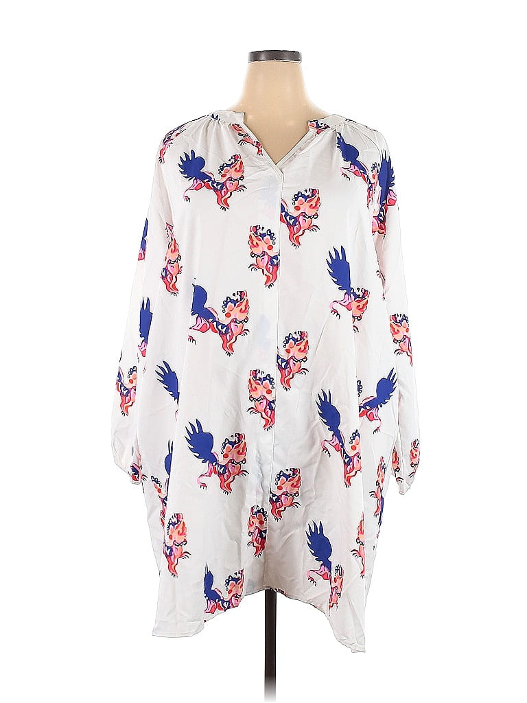 SSLR 100 Cotton White Long Sleeve Blouse Size 2X Plus 52 Off sslr-100-cotton-white-long-sleeve-blouse-size-2x-plus-52-off