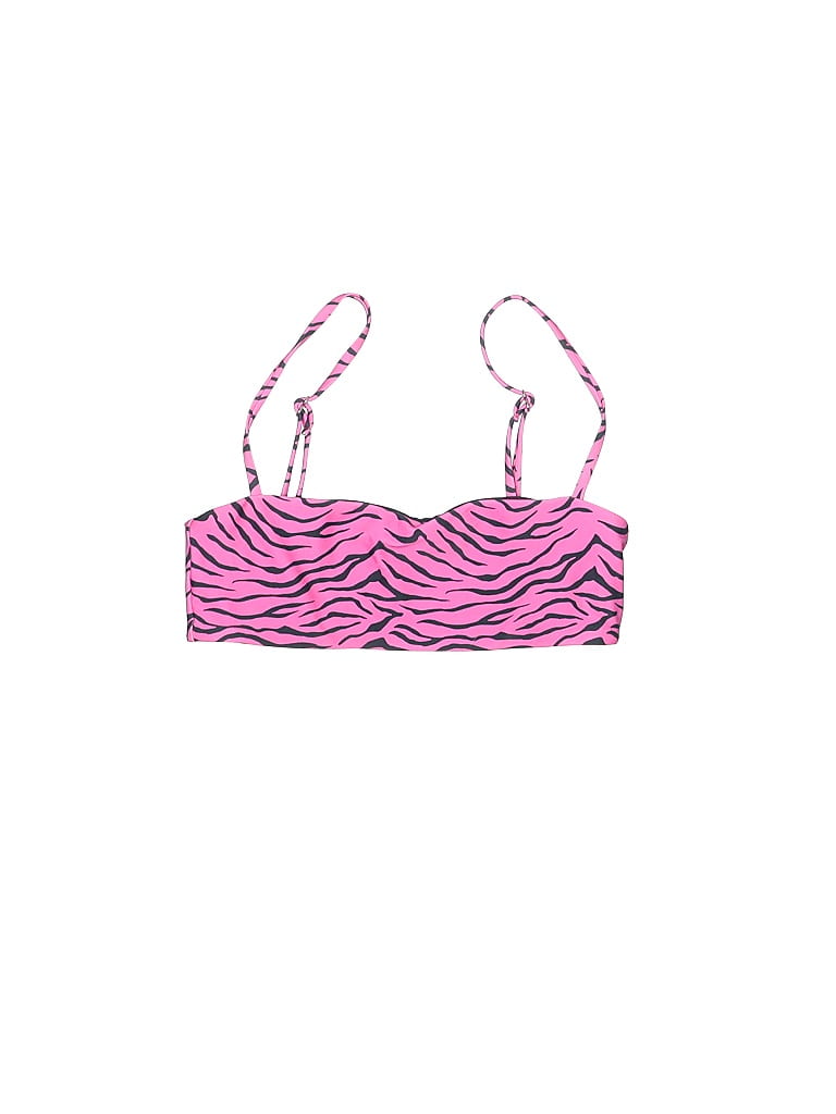 TWIIN Animal Print Pink Swimsuit Top Size XXS - photo 1