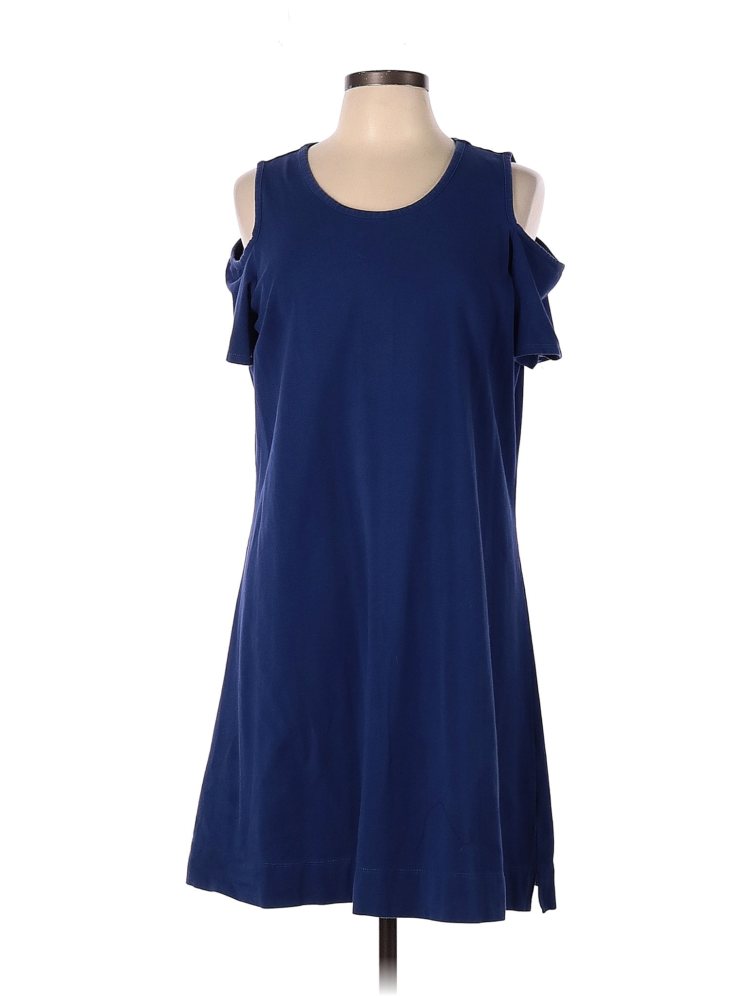 Dandco Blue Casual Dress Size L 56 Off Thredup