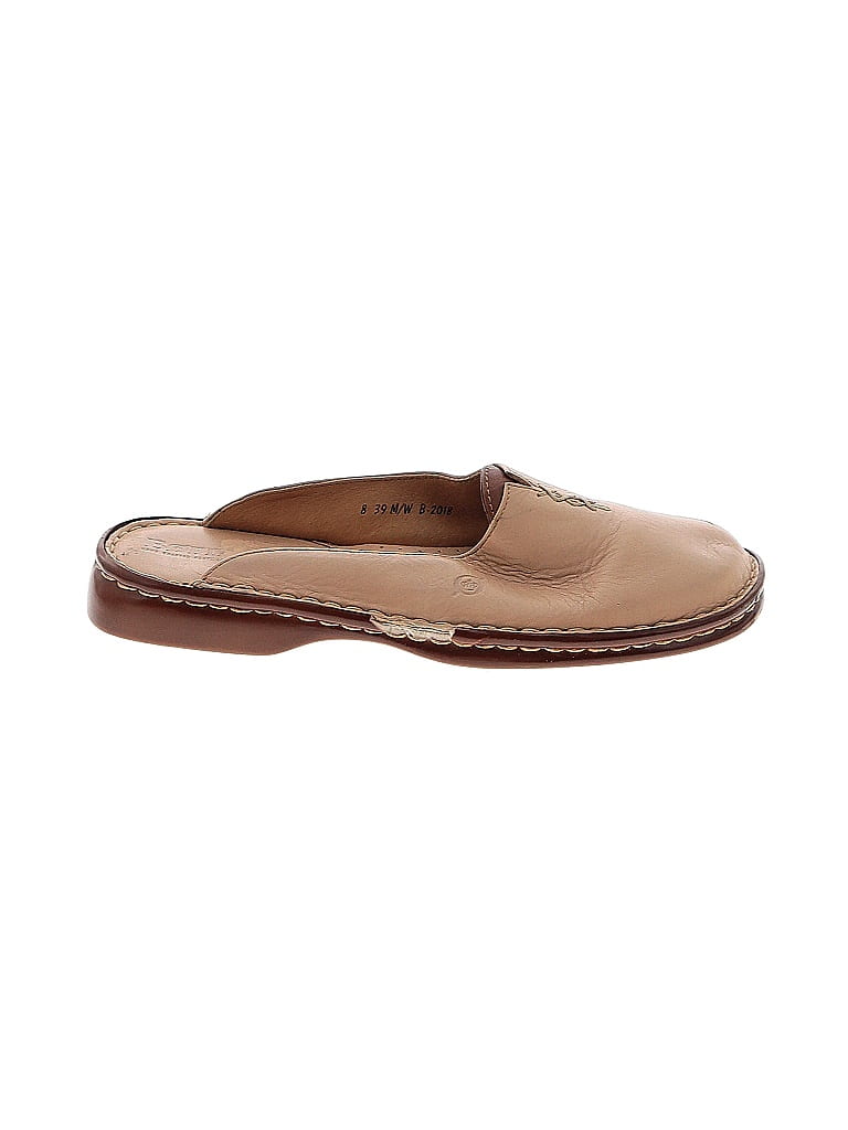 Born Handcrafted Footwear Solid Tan Mule/Clog Size 8 - 62% off | thredUP