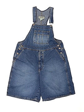 London Jean Overall Shorts (view 1)