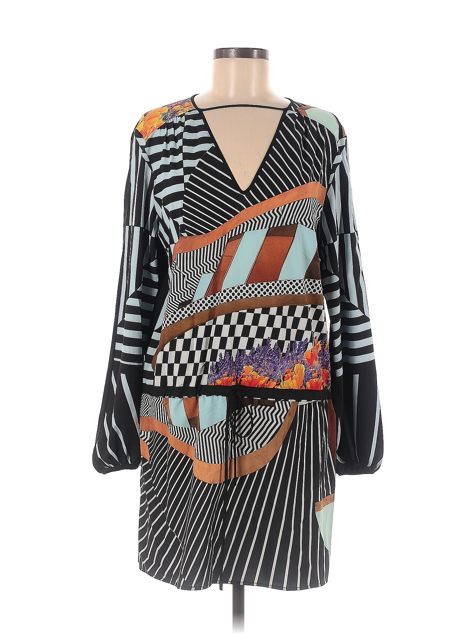 Canyon Clay Mini Dress, Multi main image 1