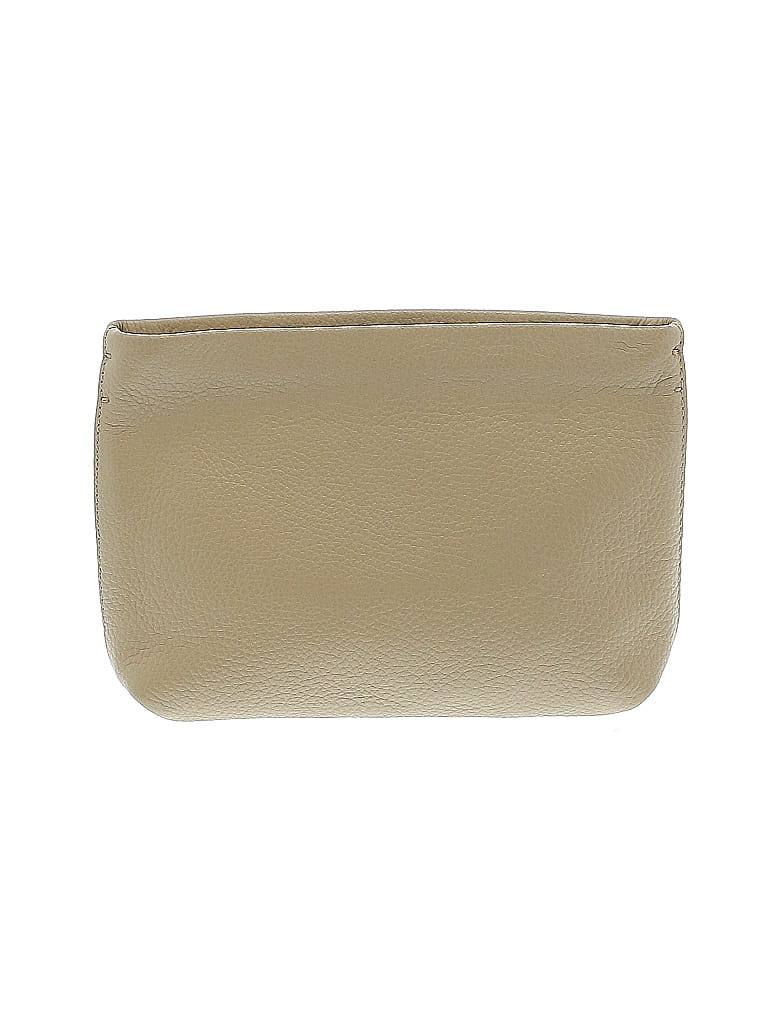 Cuyana Solid Tan Gold Clutch One Size - photo 1