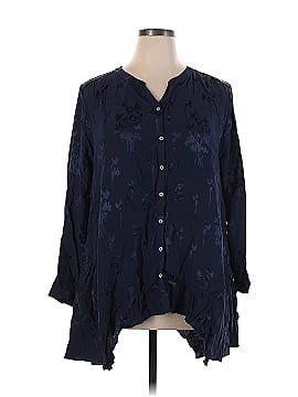 LOGO Long Sleeve Blouse (view 1)