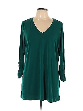 Susan Graver Long Sleeve T-Shirt (view 1)