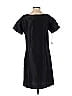 Diane von Furstenberg 100% Silk Solid Black Casual Dress Size 4 - photo 2
