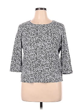 Karen Scott 3/4 Sleeve Blouse (view 1)