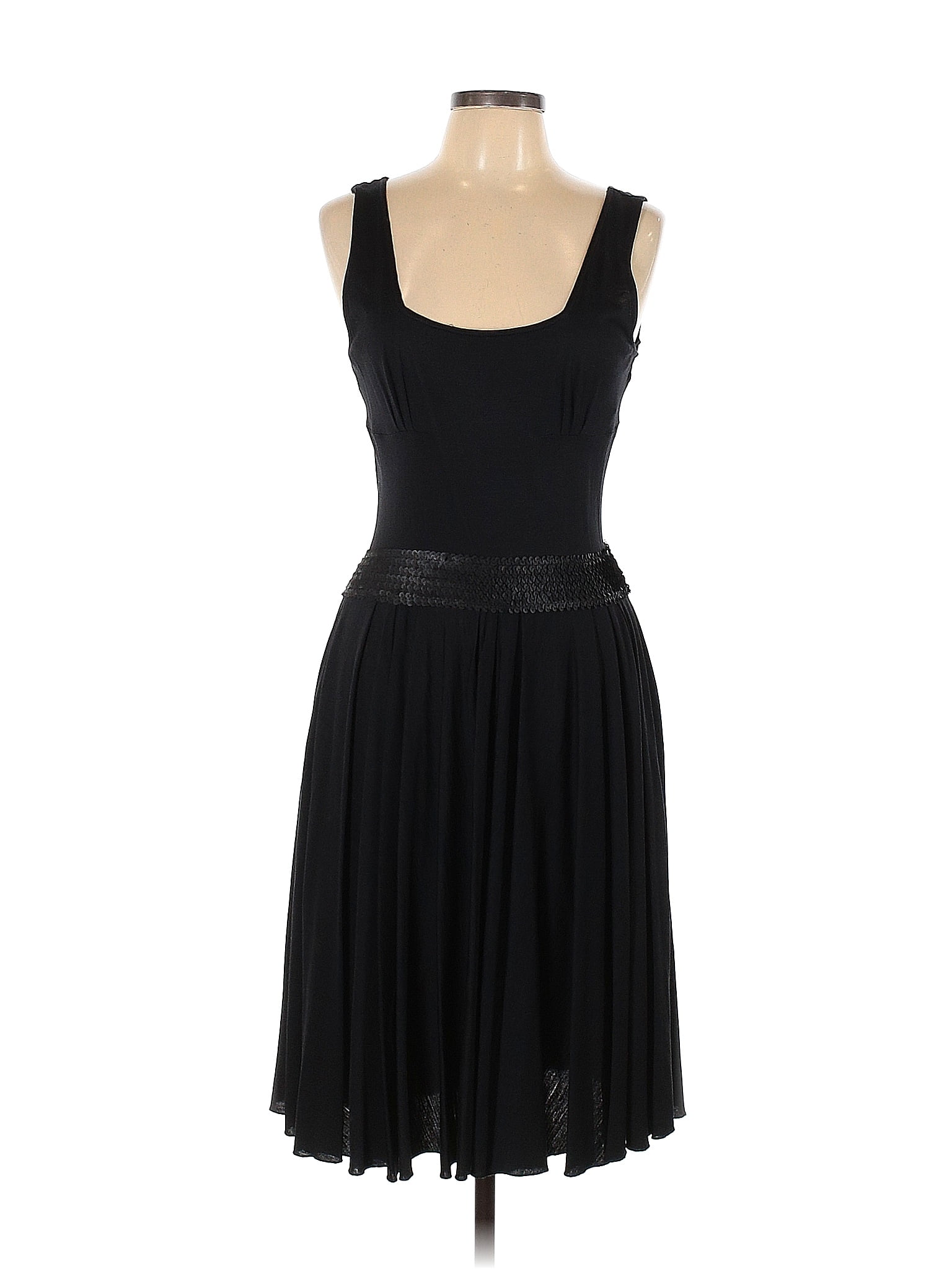 Diane von Furstenberg Black Casual Dress Size 10 - 79% off | thredUP