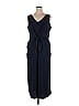 MSK 100% Polyester Solid Navy Blue Jumpsuit Size XL - photo 1