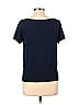 Ann Taylor Factory Color Block Navy Blue Pullover Sweater Size L - photo 2