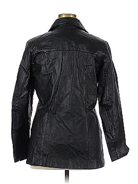 John Paul Richard Faux Leather Jacket (view 2)