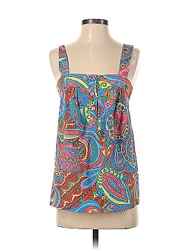 Tibi Sleeveless Silk Top (view 1)