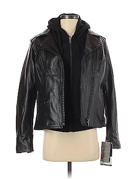 Xelement Faux Leather Jacket (view 1)