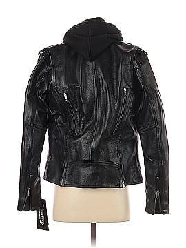 Xelement Faux Leather Jacket (view 2)