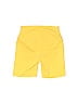 Alo Solid Yellow Athletic Shorts Size S - photo 2