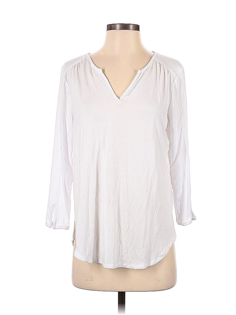 NYDJ White Long Sleeve Top Size S - 75% off | thredUP