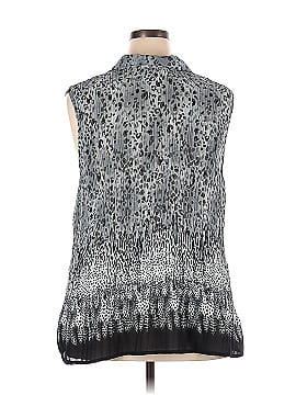 Fashion Bug Sleeveless Button-Down Shirt (view 2)