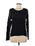 Kenar Polka Dots Stars Black Pullover Sweater Size M - photo 1