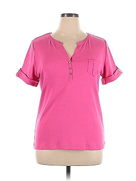 Karen Scott Short Sleeve Top (view 1)