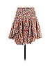 FP One 100% Cotton Floral Multi Color Pink Casual Skirt Size L - photo 2