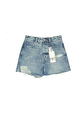 Zara Denim Shorts (view 1)