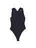 Intimately by Free People Solid Black Bodysuit Size S - photo 1